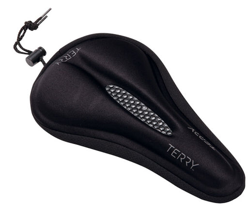 Terry Gel saddle cover, black