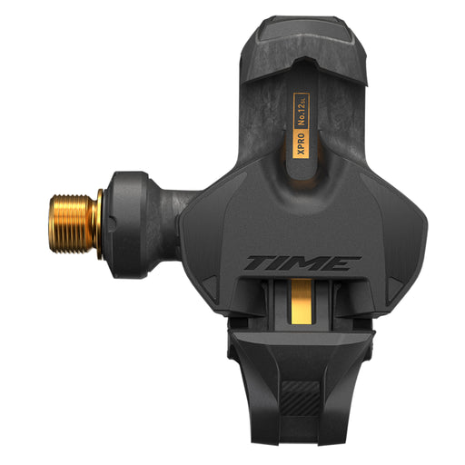 Time Sport XPRO 12SL Pedals, QF53 Crbn/Ti Ceramic, Crb/Gld
