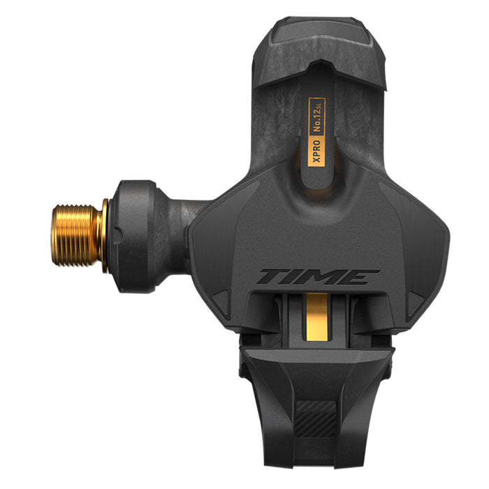 Time Sport XPRO 12SL Pedals, QF53 Crbn/Ti Ceramic, Crb/Gld