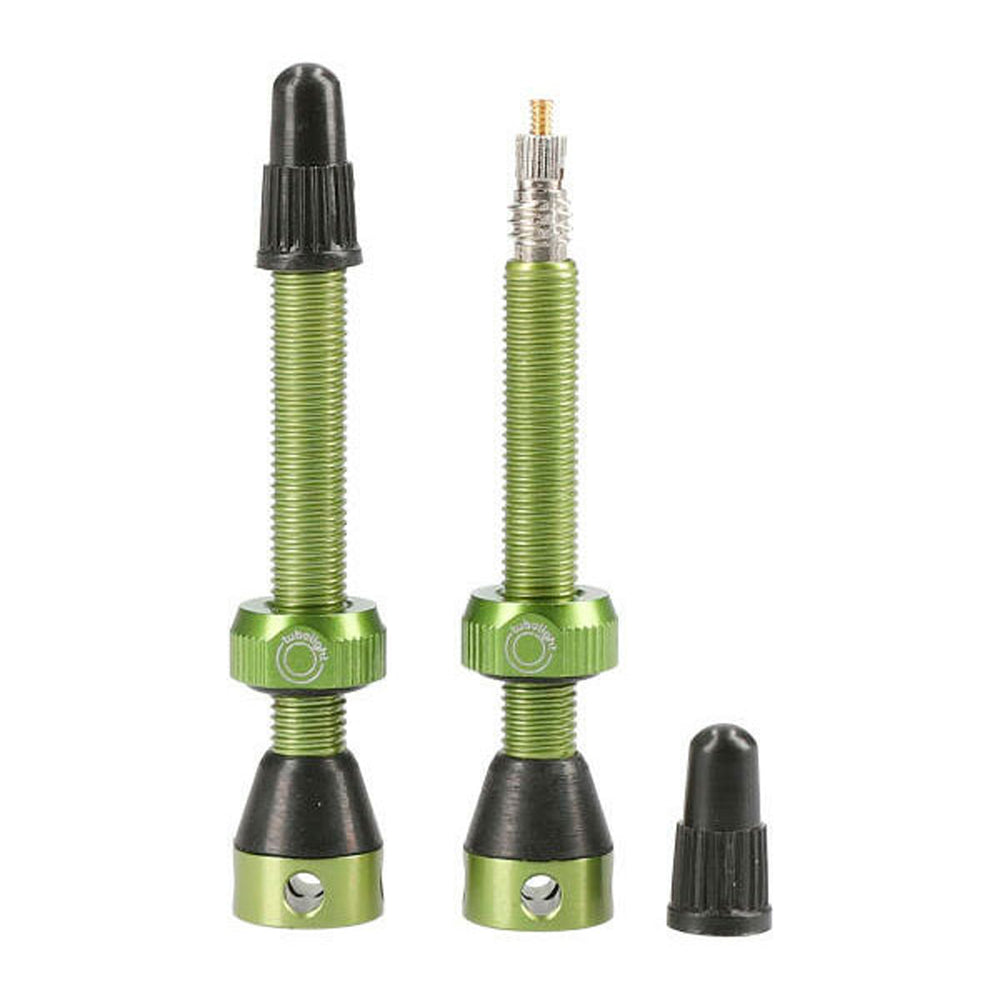 Tubolight Air Valve Set, 50mm - Green