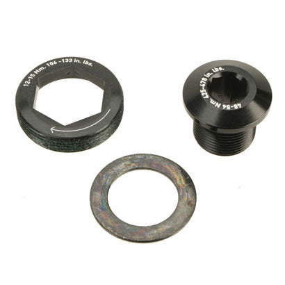 SRAM/ Truvativ GXP M15 Crank Bolt and M26 Cap Black