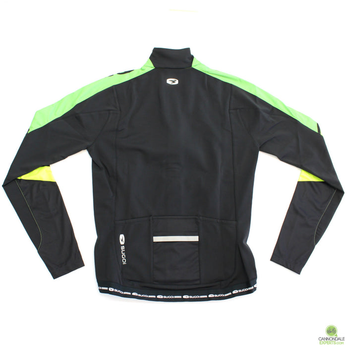 Sugoi RS Zero Long Sleeve Jersey Berzerker Green/Super Nova Small