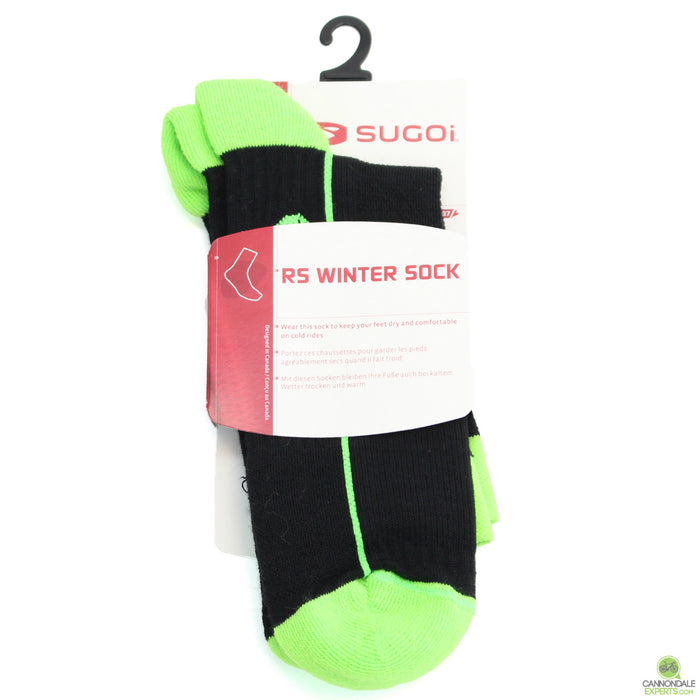 Sugoi RS Winter Sock Berzerker Green Small