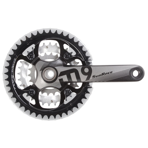 Sunrace FCM954 9sp crankset, 22/32/44t 175mm black