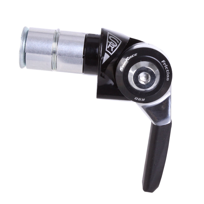 Sunrace SLR96 Friction Bar End Shifter, Left - Black/Silver