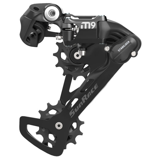 Sunrace RDM900 Mid Cage 9sp Rear Derailleur, Black