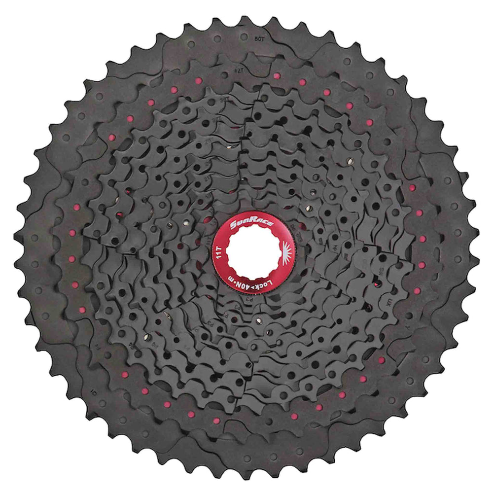 Sunrace CSMX80 11sp Cassette, 11-50t - Black