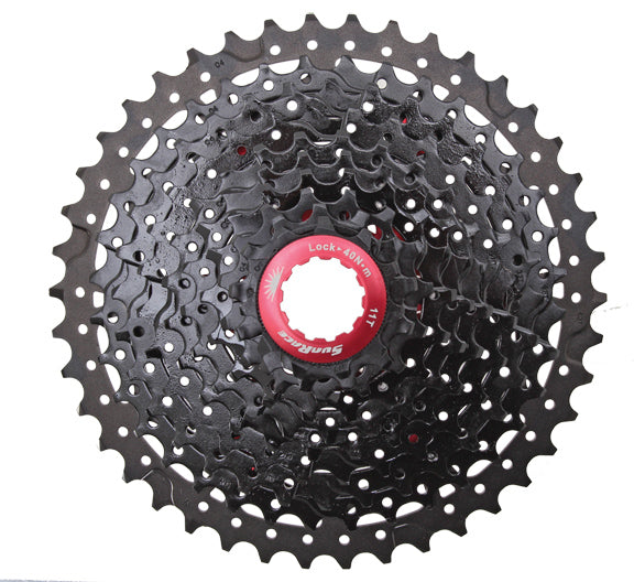 Sunrace CSMX3 10sp Cassette, 11-46t - Black