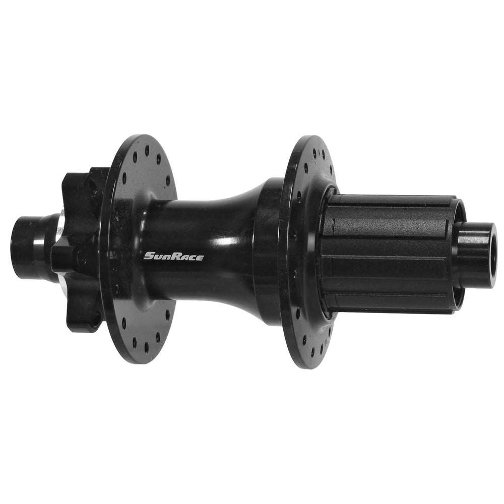 Sunrace MX82 6B Disc (HG) Rear Hub, 32h, 12x142, TA, Black