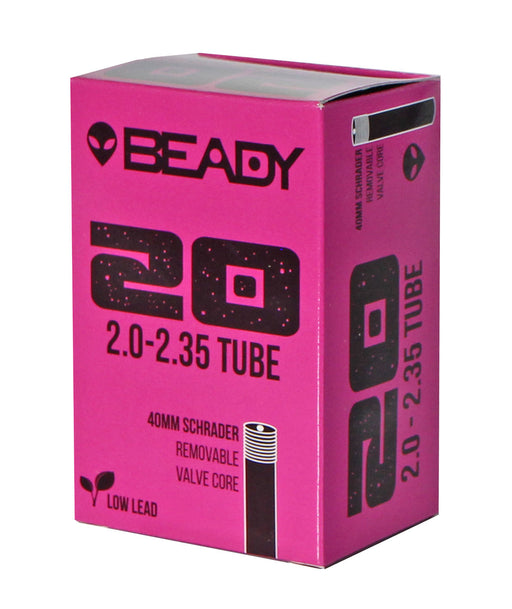 Beady Butyl Tube, 20x2.0-2.35" Schrader Valve 40mm