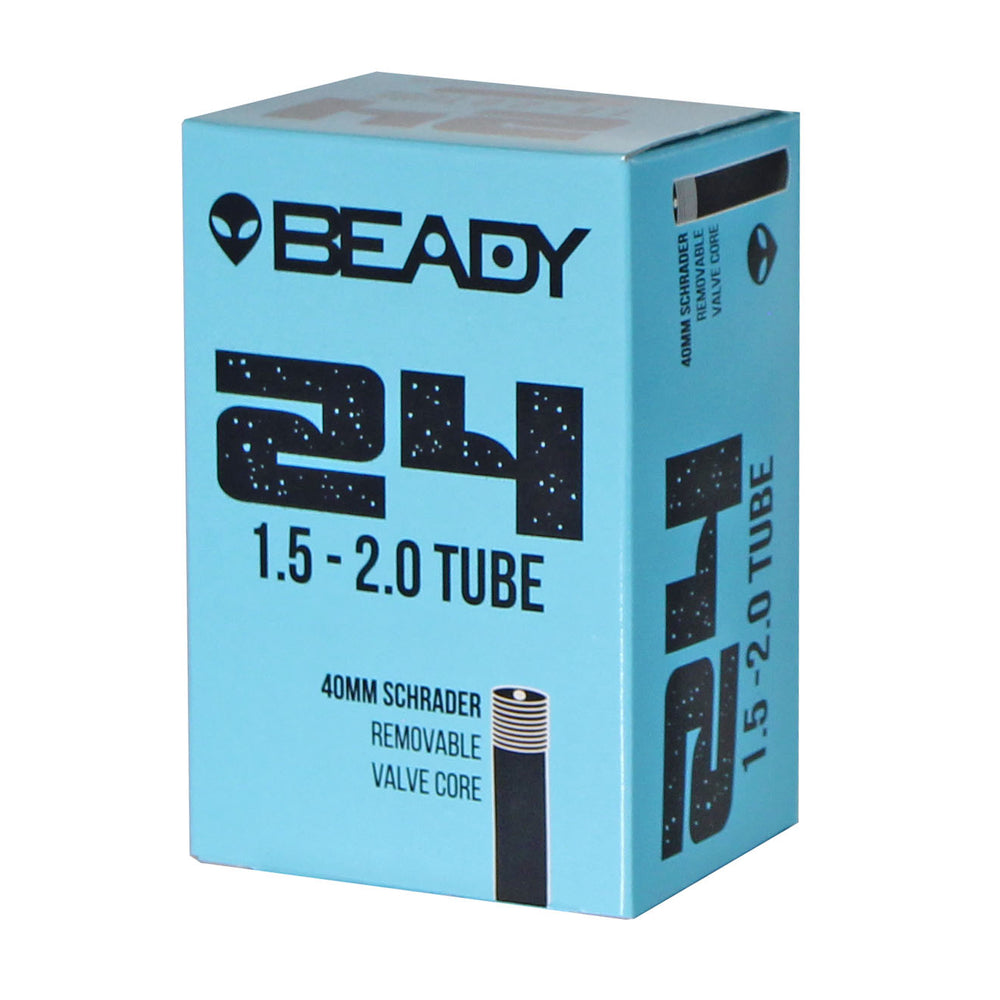 Beady Butyl Tube, 24x1.5-2.0" Schrader Valve 40mm