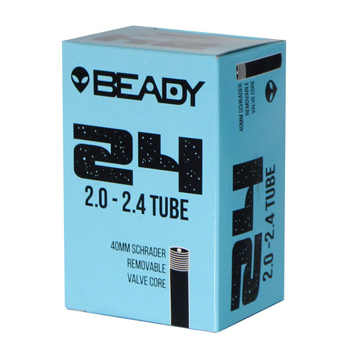 Beady Butyl Tube, 24x2.0-2.4" Schrader Valve 40mm