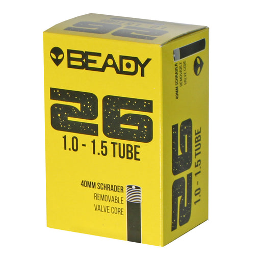 Beady Butyl Tube, 26x1.0-1.5" Schrader Valve 40mm