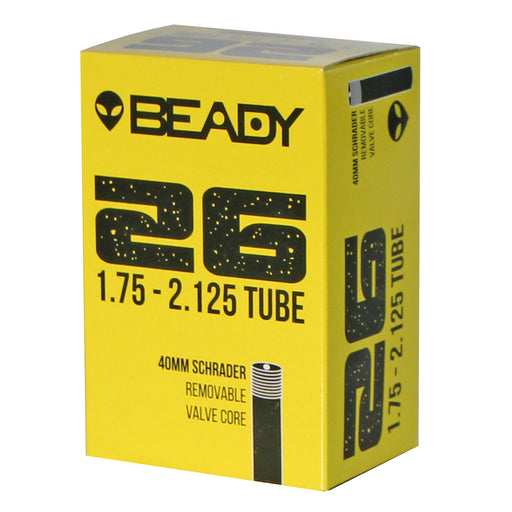 Beady Butyl Tube, 26x1.75-2.125" Schrader Valve 40mm