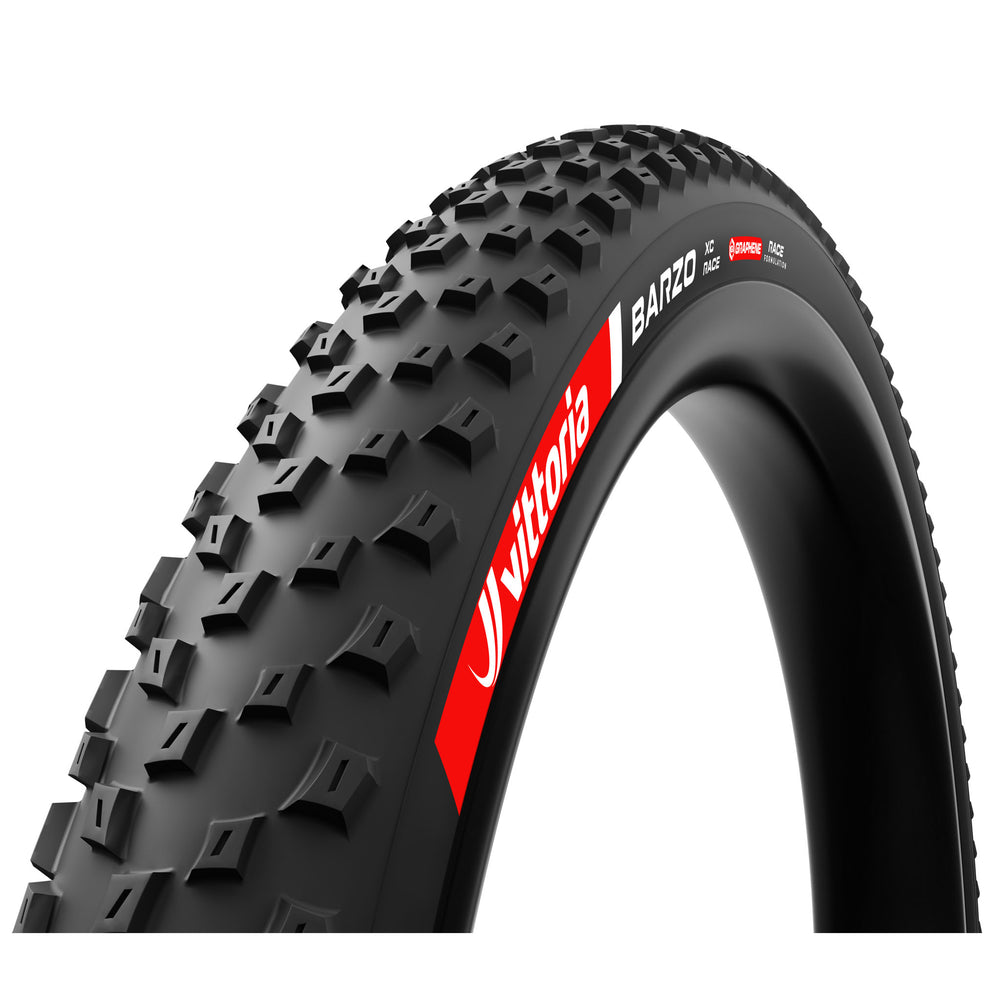Vittoria Barzo XC Race Tire - 29 x 2.40, Tubeless, Folding, Black, Race Graphene + Silica