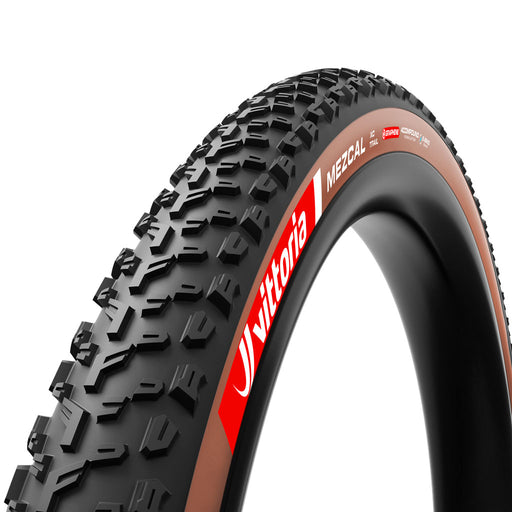 Vittoria Mezcal III XC Trail G2.0 Tire, TLR, 29x2.4, Brown/Blk