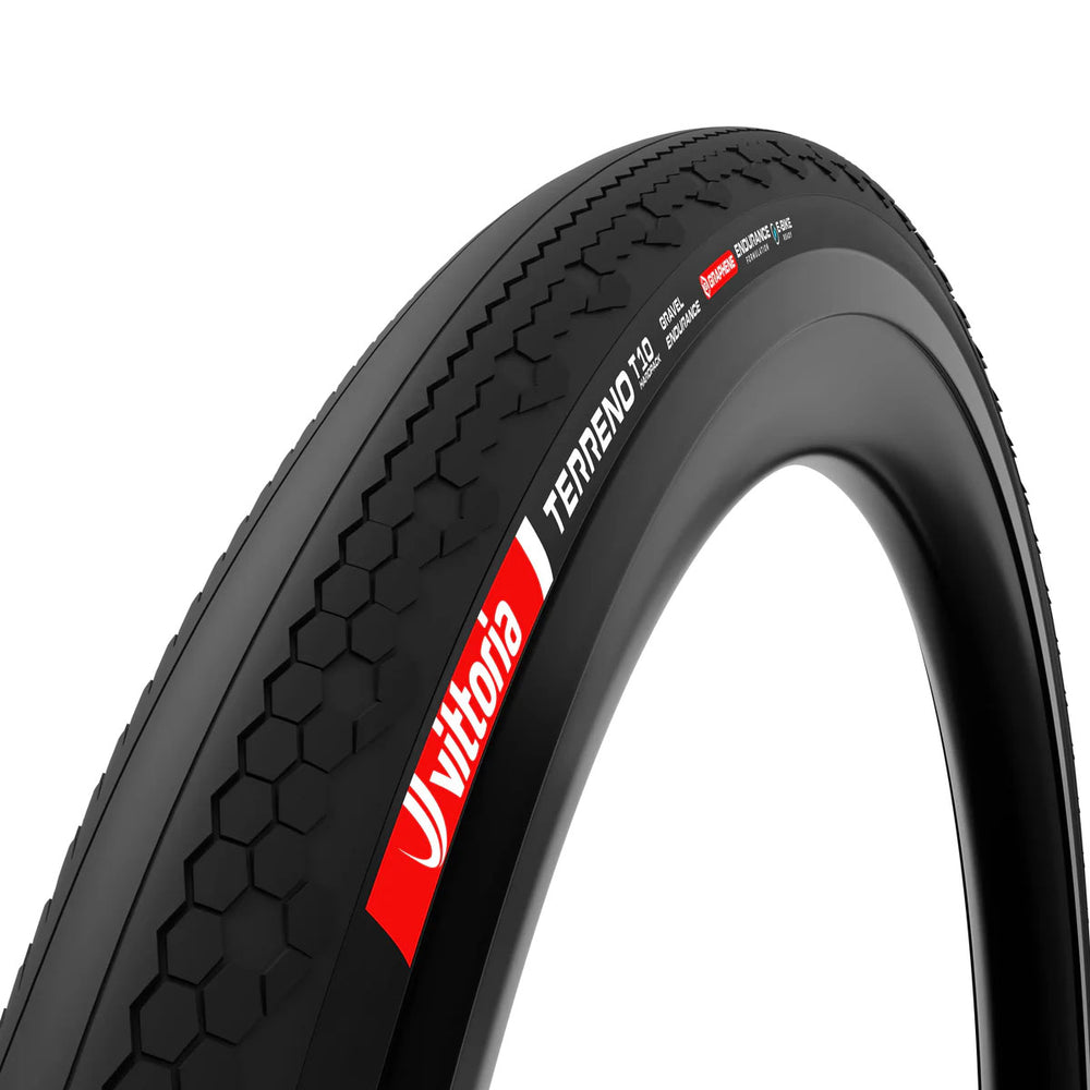 Vittoria Terreno T10 Hardpack Tire - 700 x 50, Tubeless, Folding, Black, Gravel Endurance, Graphene, G2.0