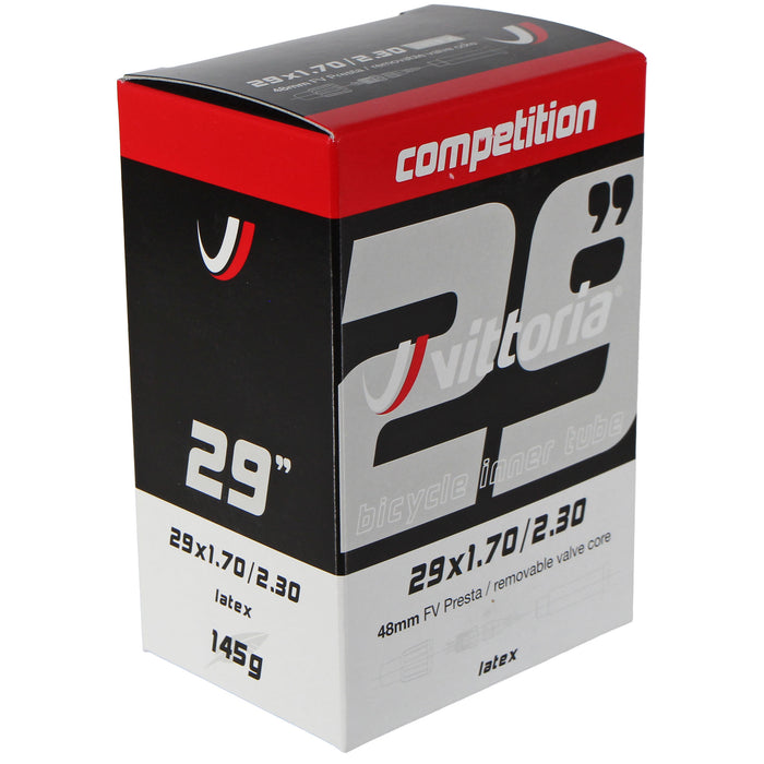 Vittoria Competition Latex Tube, 29x1.70-2.30, PV RVC 48mm