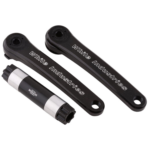 White Industries M30 Mountain Cranks, 30mm Spindle, 170mm, Black