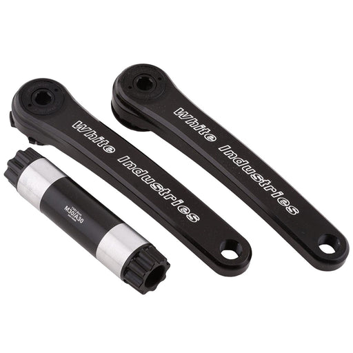 White Industries M30 Mountain Cranks, 30mm Spindle, 175mm, Black