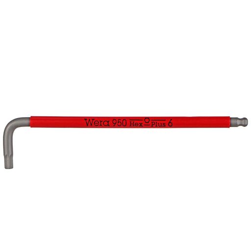 Wera 950 SPKL L-Key Hex Wrench - 6mm, Red