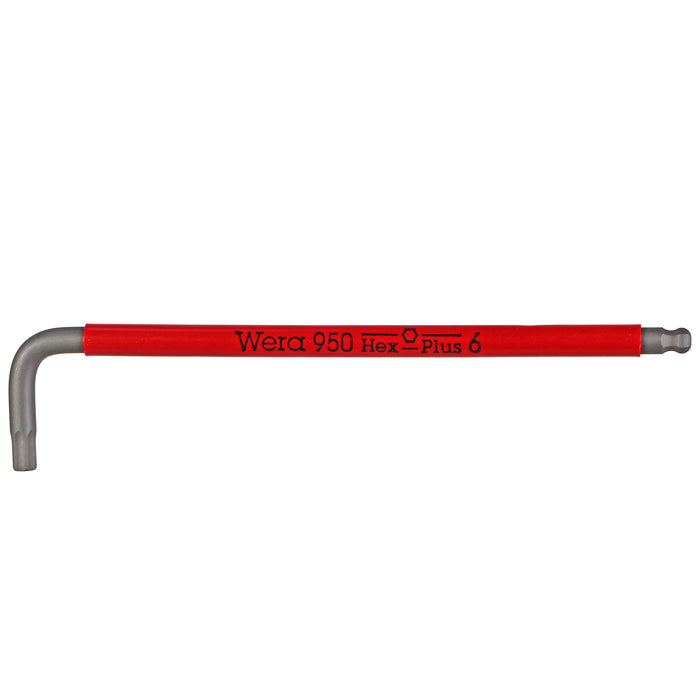 Wera 950 SPKL L-Key Hex Wrench - 6mm, Red