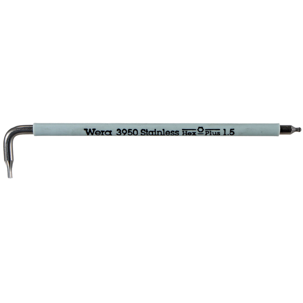 Wera Tool 3950 SPKL Multicolor Stainless L-Key, 1.5mm