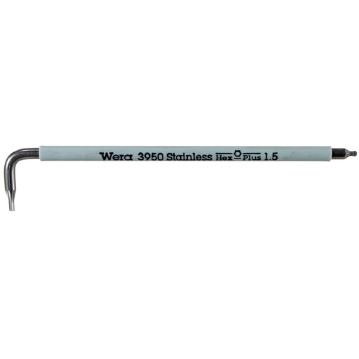 Wera Tool 3950 SPKL Multicolor Stainless L-Key, 1.5mm