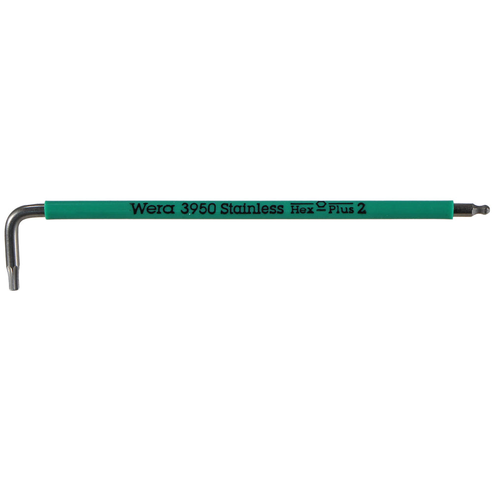 Wera Tool 3950 SPKL Multicolor Stainless L-Key, 2mm