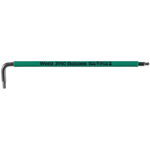 Wera Tool 3950 SPKL Multicolor Stainless L-Key, 2mm