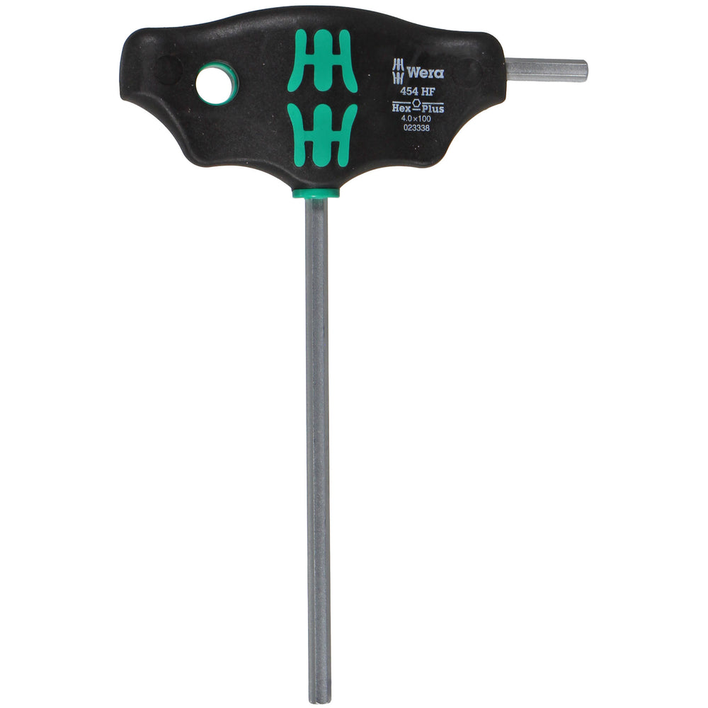 454 HF T-handle hexagon screwdriver Hex-Plus with holding function, 4 x 100 mm