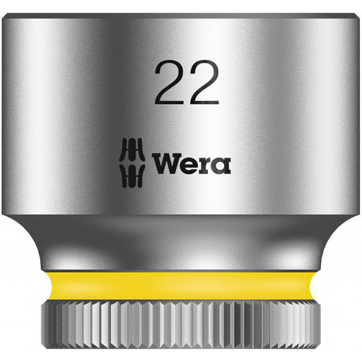 Wera Tool 8790 HMB ZYKLOP 3/8" Drive Socket, 22mm