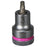 Wera Tool 8740 B HF Zyklop 3/8" Drive Hex Bit Socket, 3mm