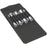 Wera 8740 B HF 1 Zyklop bit socket set with holding function - 3/8" drive, 7 pieces