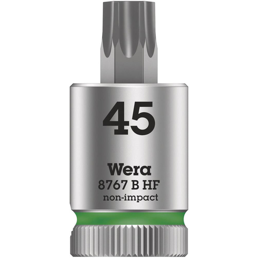 Wera Tool 8767 B HF Torx Zyklop 3/8" Drive Torx Bit Socket, T45