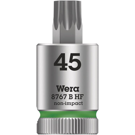 Wera Tool 8767 B HF Torx Zyklop 3/8" Drive Torx Bit Socket, T45