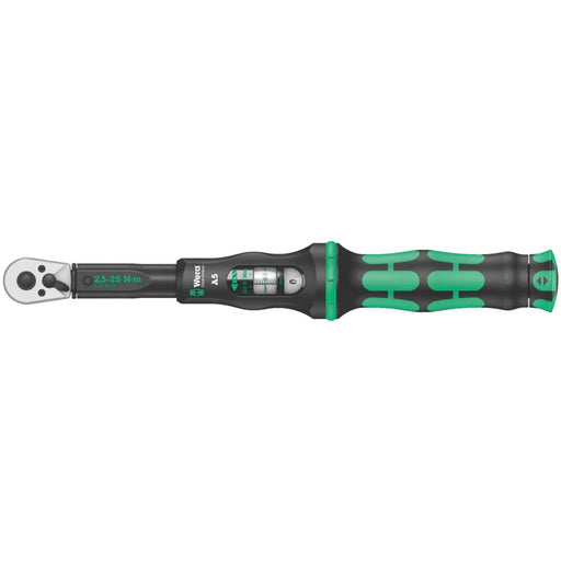 Wera Click-Torque A 5 Torque Wrench - with Reversible Ratchet, 1/4"