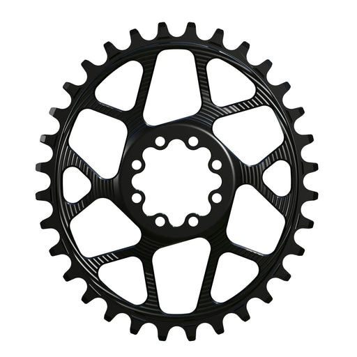 Works Components Oval Chainring, SRAM 8-Bolt, 32T, Boost 3mm, Blk
