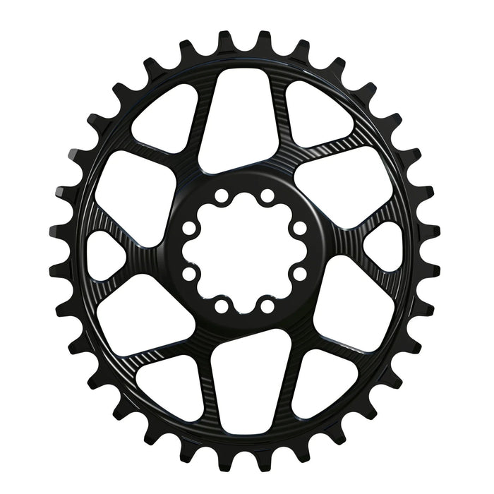 Works Components Oval Chainring, SRAM 8-Bolt, 32T, Boost 3mm, Blk