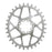 Works Components Oval Chainring, SRAM 8-Bolt, 30T, Boost 3mm, Slv