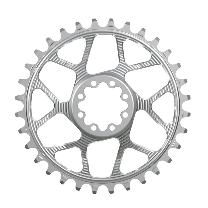 Works Components Round Chainring, SRAM 8-Bolt, 30T, Boost 3mm, Slv