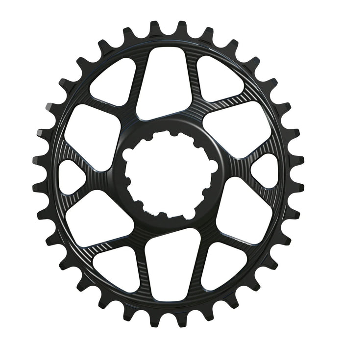 Works Components Oval Chainring, SRAM 3-Bolt, 30T, Boost 3mm, Blk