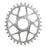 Works Components Oval Chainring, Shimano DM, 30T, Boost 3mm, Slv