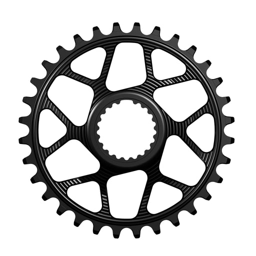 Works Components Round Chainring, Shimano DM, 32T, Boost 3mm, Blk
