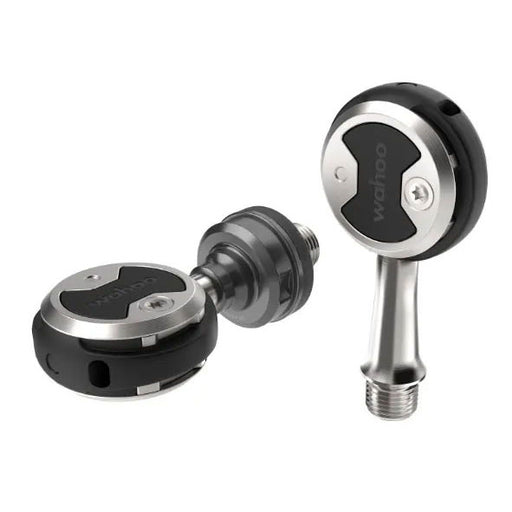 Wahoo Fitness Power Zero Single-Sided Power Pedals - Dual Sided Clipless, Composite, 9/16", Black, Pair, Single-Sensing, Speedplay