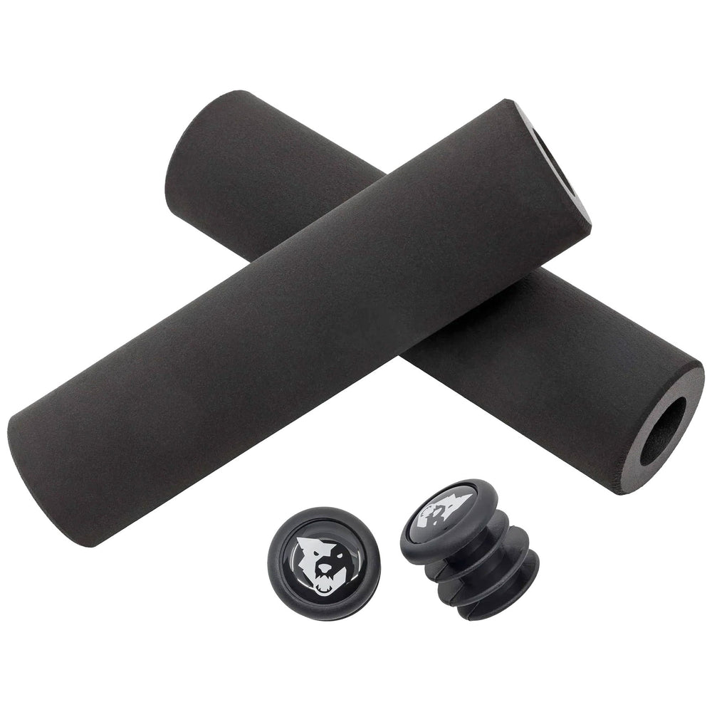 Wolf Tooth Components FatPaw2 9.5mm Thick/37mm Dia, Grip Set, Black
