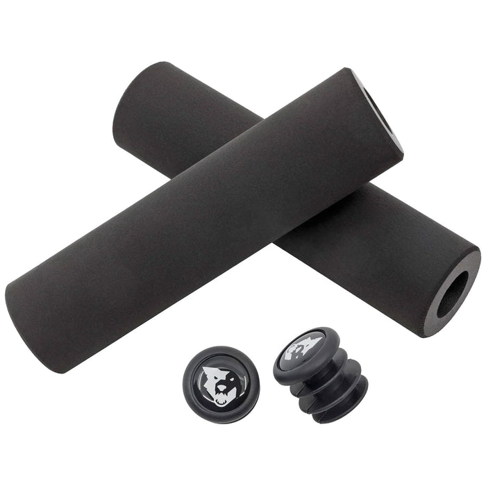 Wolf Tooth Components FatPaw2 9.5mm Thick/37mm Dia, Grip Set, Black