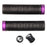 Wolf Tooth Components Echo Lock-On Grip Set, Black/Ultraviolet Purple