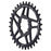 Wolf Tooth Elliptical Direct Mount Chainring - 32t, SRAM Direct Mount, Drop-Stop B, For SRAM BB30 Short Spindle Cranks, 0mm Offset, Black