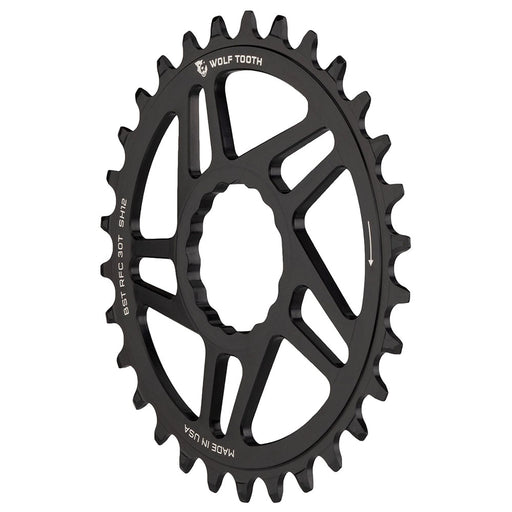 Wolf Tooth Components Cinch Boost Drop-Stop B Chainring, 28T - Black